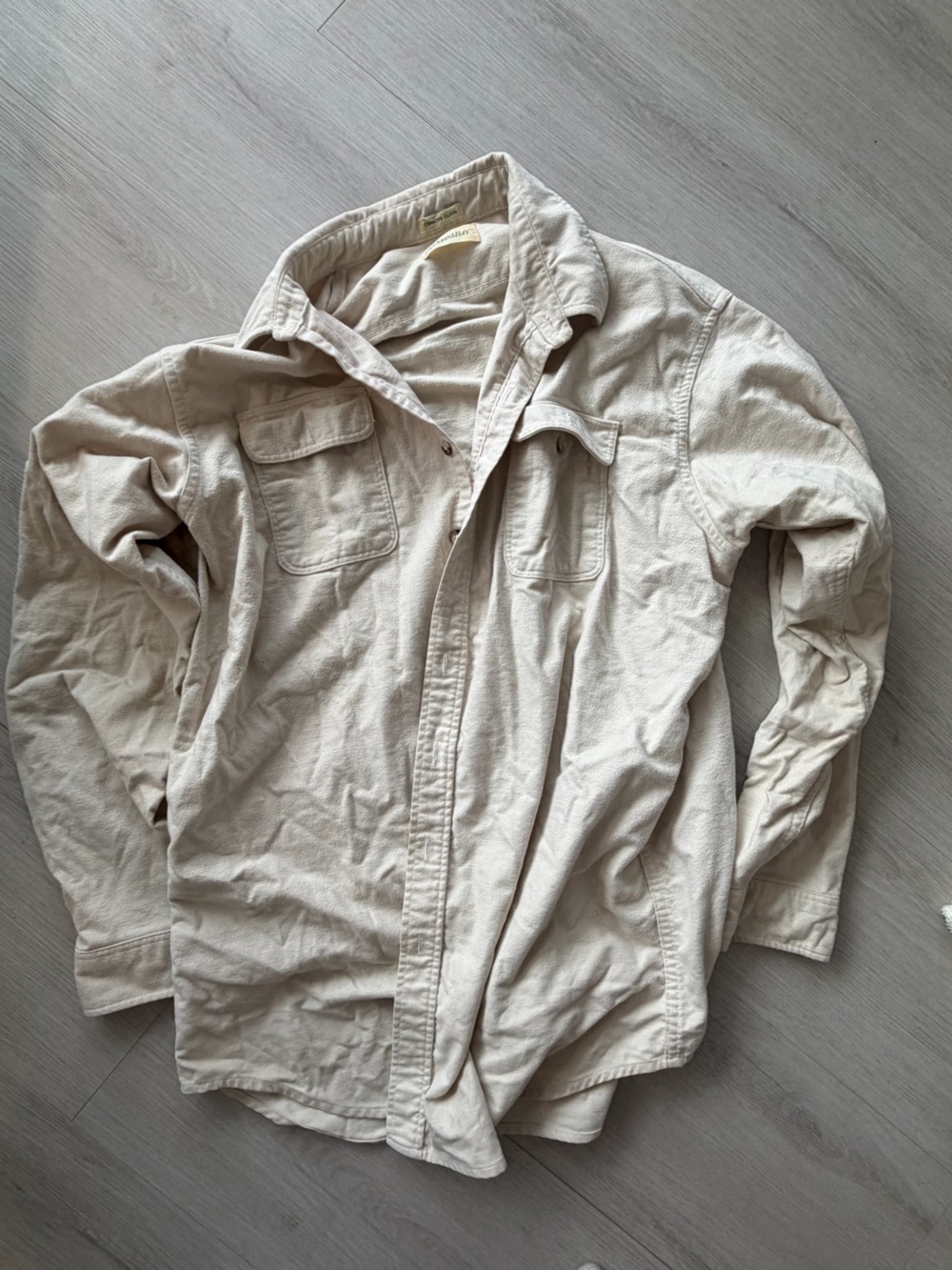 St. John's Bay Light Beige Casual Jacket